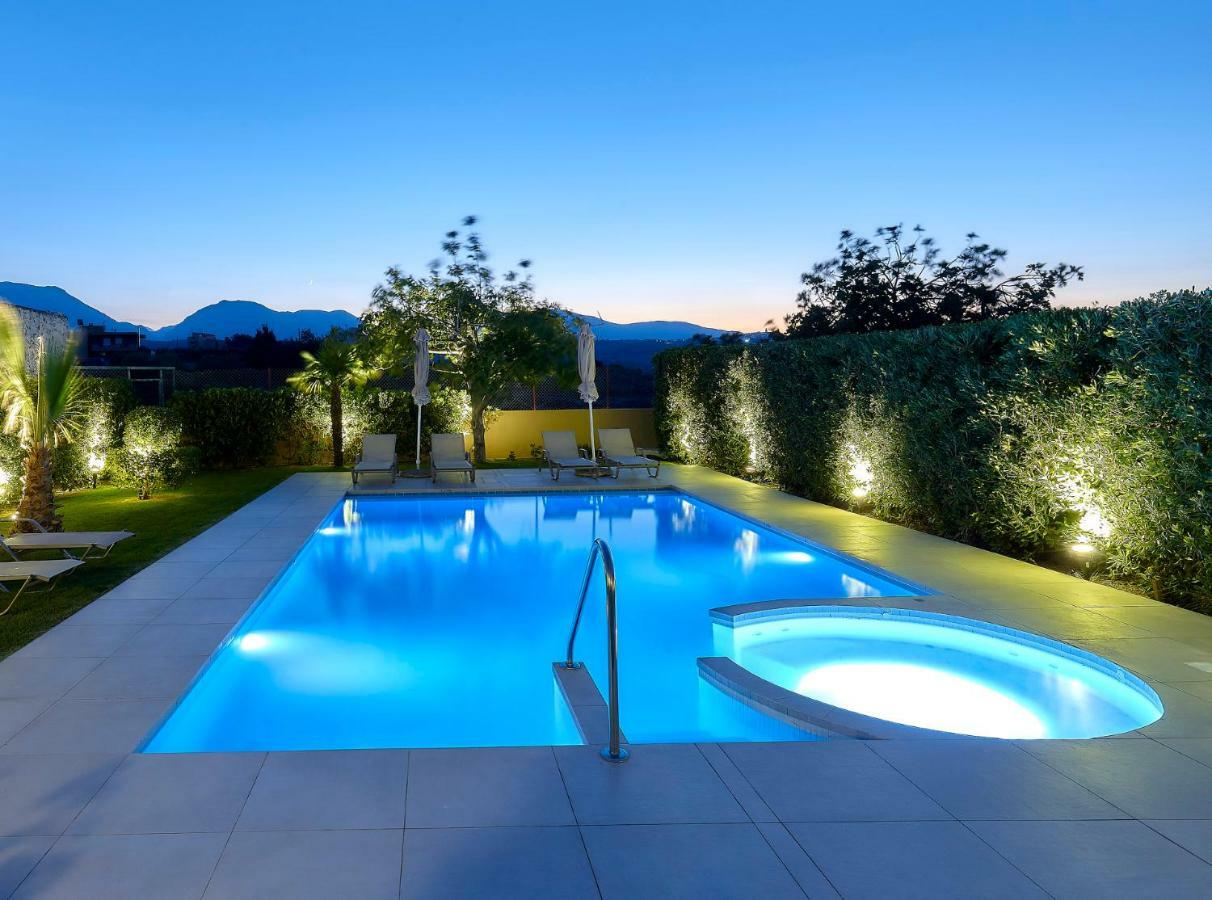 Castello Villa Daphnes - Private Pool & Whirlpool Dhafnes Extérieur photo