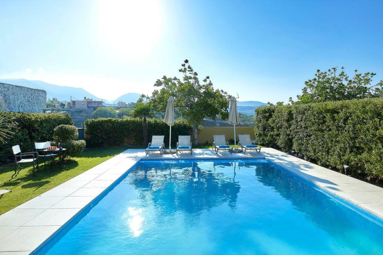 Castello Villa Daphnes - Private Pool & Whirlpool Dhafnes Extérieur photo